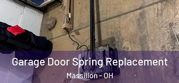  Garage Door Spring Replacement Massillon - OH